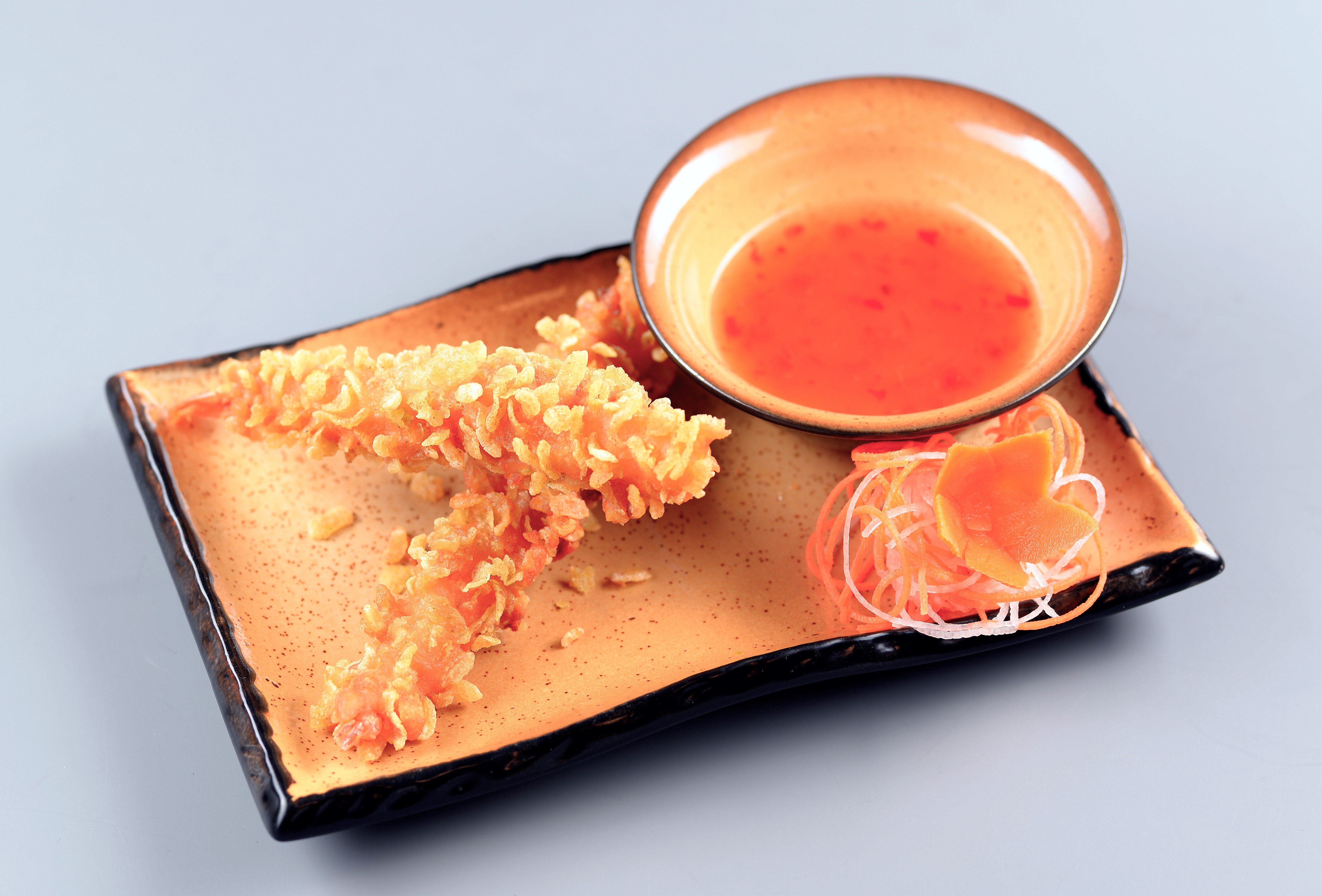 Křupavé smažené krevety - asijská restaurace VT6